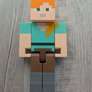 Minecraft Alex Large Scale Action Figure 8.5" Articulate  By Mattel 2017